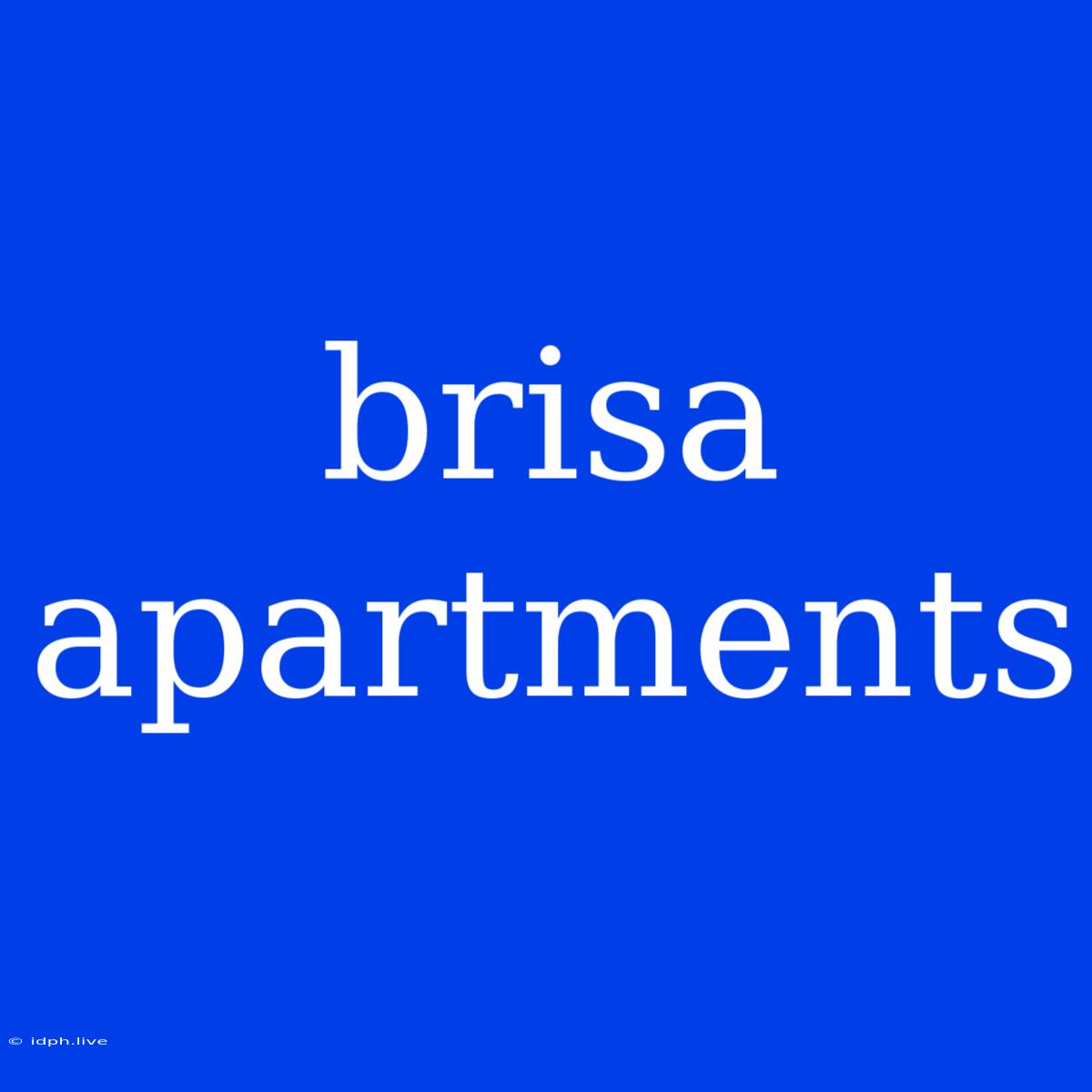 Brisa Apartments