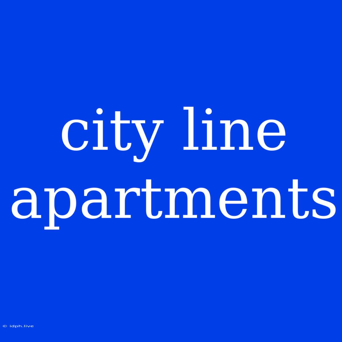 City Line Apartments