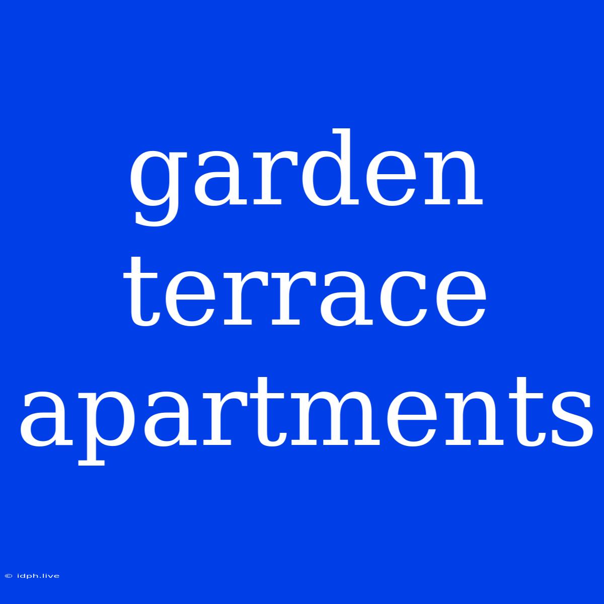 Garden Terrace Apartments