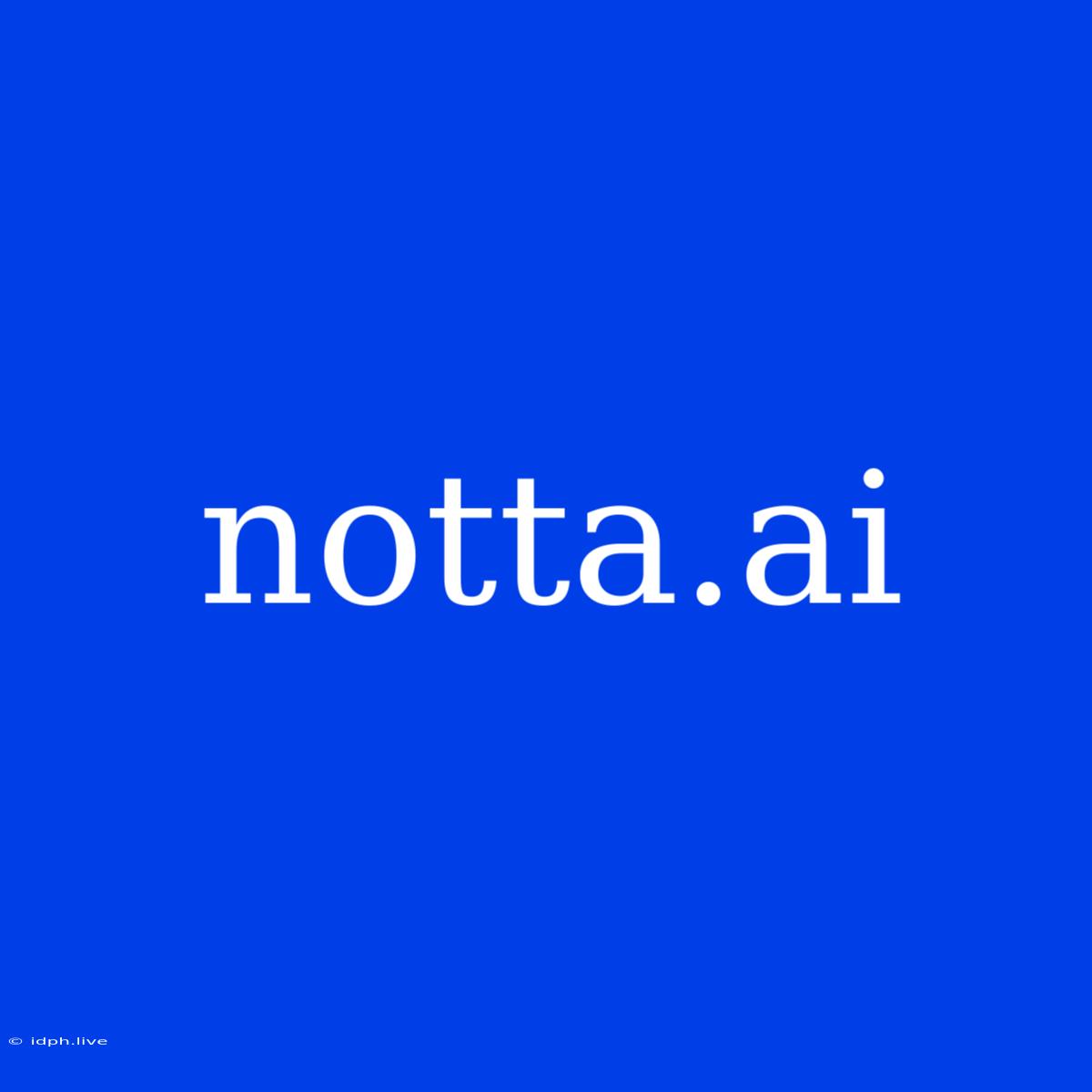 Notta.ai