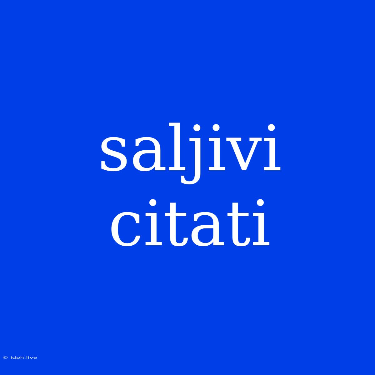 Saljivi Citati